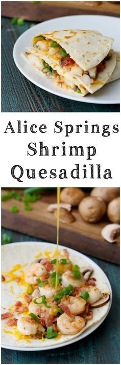 Alice Springs Spring Quesadilla