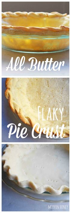 All Butter Flaky Pie Crust