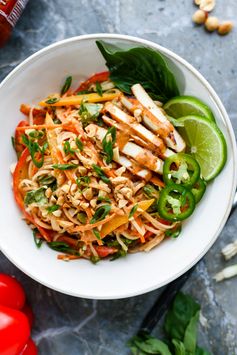 Almond Butter Noodles