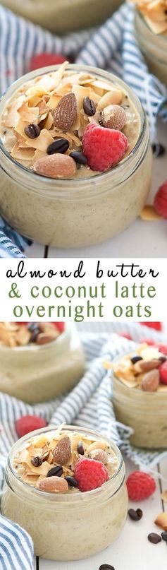 Almond, Coconut & Vanilla Latte Overnight Oats