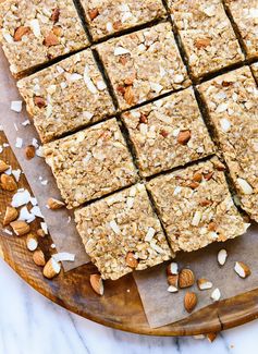 Almond Coconut Granola Bars