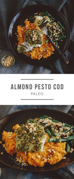 Almond Pesto Cod