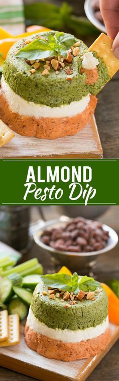 Almond Pesto Dip