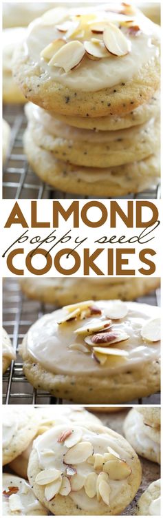 Almond Poppy Seed Cookies