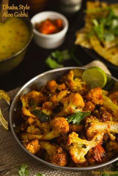 Aloo Gobhi Dhaba Style