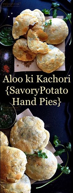 Aloo ki Chatpati Kachori (spicy savory potato hand pies