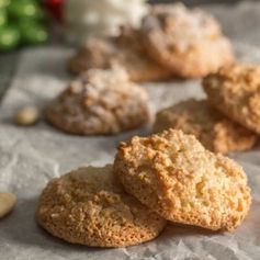 Amaretti Cookies Italian Almond Cookies