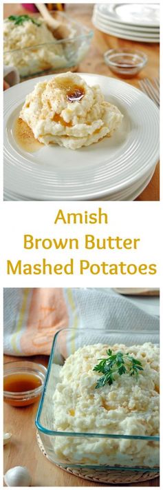 Amish Brown Butter Mashed Potatoes