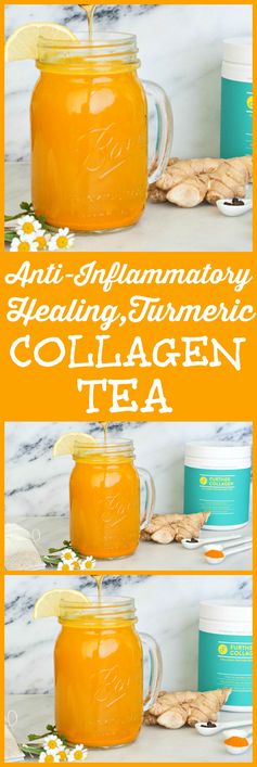 Anti-Inflammatory Healing Turmeric Collagen Tea