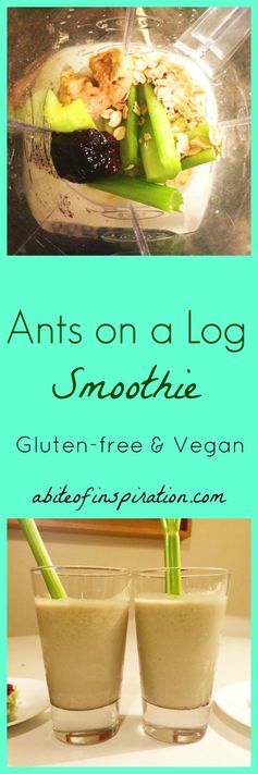 Ants on a Log Smoothie