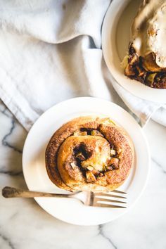 Apple & Pecan Cinnamon Rolls with Maple Cream Cheese Frosting