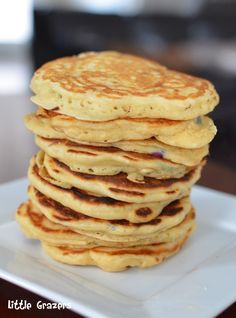 Apple and Blueberry Pancakes