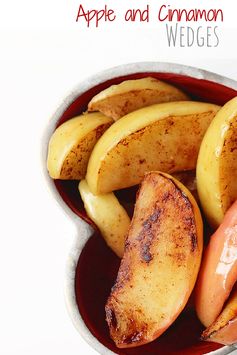 Apple and Cinnamon Wedges