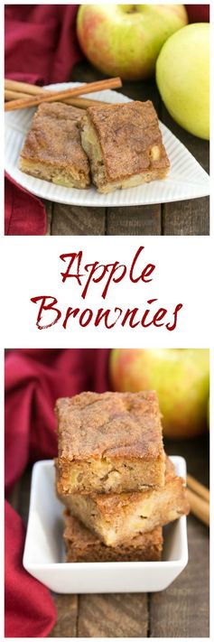 Apple Brownies