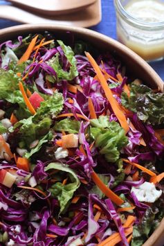 Apple Cabbage Salad with Brown Sugar Cider Vinaigrette