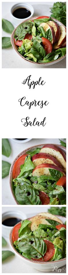 Apple Caprese Salad