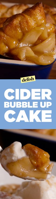 Apple Cider Bubble-Up Bake
