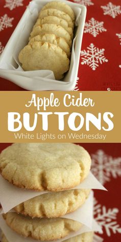 Apple Cider Buttons