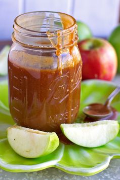 Apple cider caramel sauce