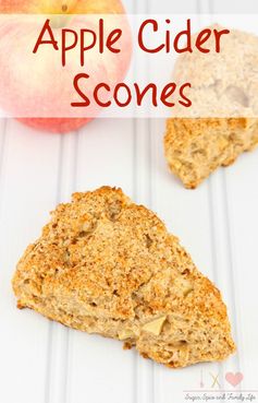 Apple Cider Scones