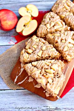 Apple Cinnamon Oatmeal Scones