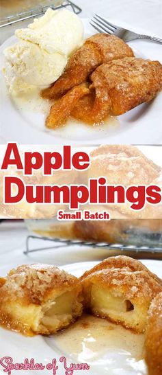 Apple Dumplings – Small Batch