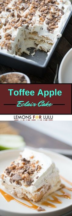 Apple Eclair Cake