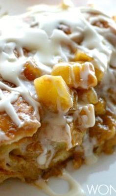 Apple Fritter Breakfast Casserole