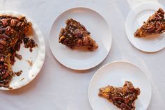 Apple Pecan Pie with Salted Pumpkin Caramel