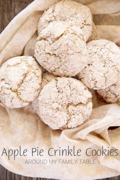 Apple Pie Crinkle Cookies