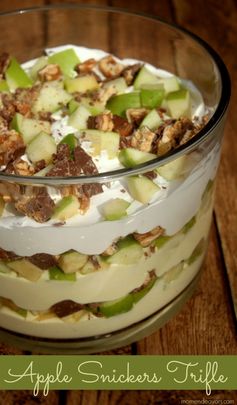 Apple Snickers Dessert Trifle