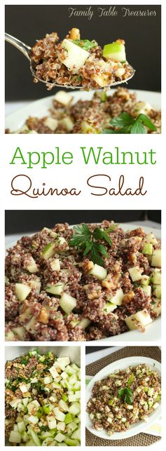 Apple Walnut Quinoa Salad