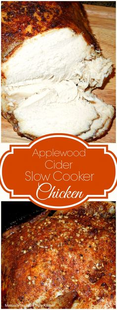 Applewood Cider Slow Cooker Chicken