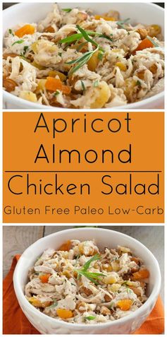 Apricot Almond Chicken Salad