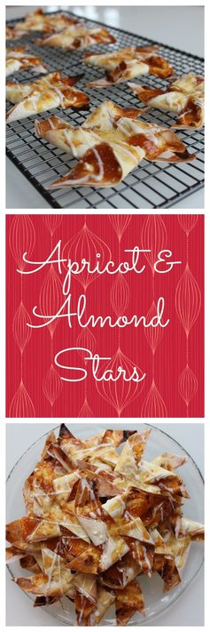 Apricot and Almond Stars