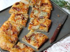 Apricot-Gorgonzola Crescent Appetizers