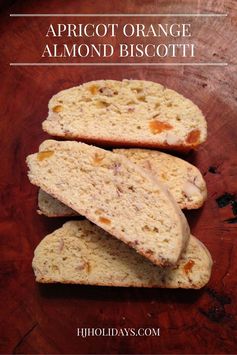 Apricot Orange Almond Biscotti