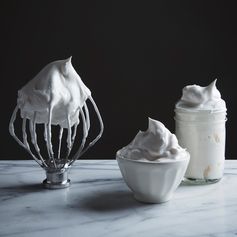 Aquafaba Marshmallow Fluff