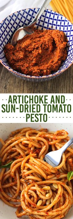 Artichoke and Sun-Dried Tomato Pesto