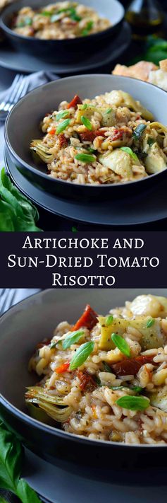 Artichoke and Sun-Dried Tomato Risotto