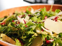 Arugula, Radicchio and Parmesan Salad