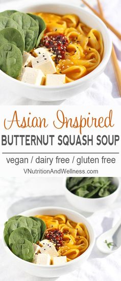 Asian-Inspired Butternut Squash Noodle Bowl