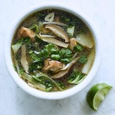 Asian-Inspired Chicken Soup