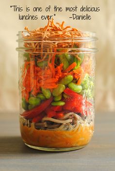 Asian Noodle Salad Jars