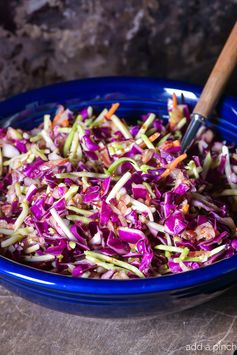 Asian Red Cabbage Slaw