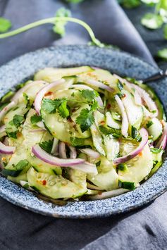 Asian Sweet and Sour Cucumber Salad