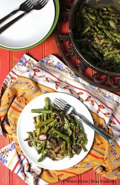 Asparagus & Mushroom Saute