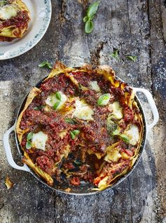 Aubergine lasagne