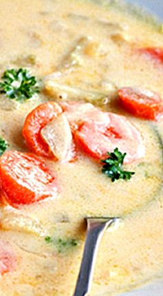 Authentic Amish Chicken Soup