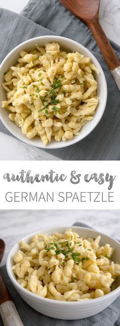 Authentic & Easy German Spaetzle